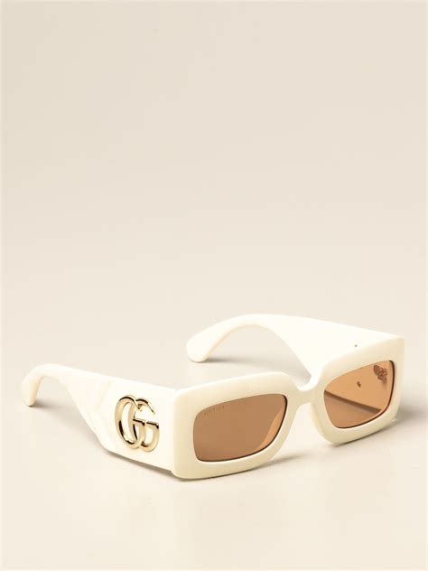 white gucci sunglasses|gucci brillen dames.